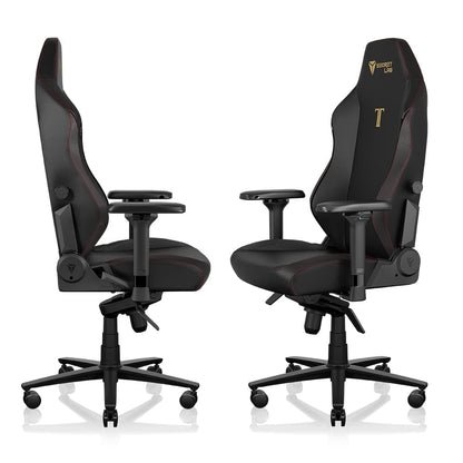Secretlab Titan Evo Stealth Gaming Chair - Reclining - Ergonomic & Comfortable Computer Chair with 4D Armrests - Magnetic Head Pillow & 4-Way Lumbar Support - Small - Black - Leatherette
